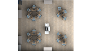 Hybrid Learning Small Pods - Plan View